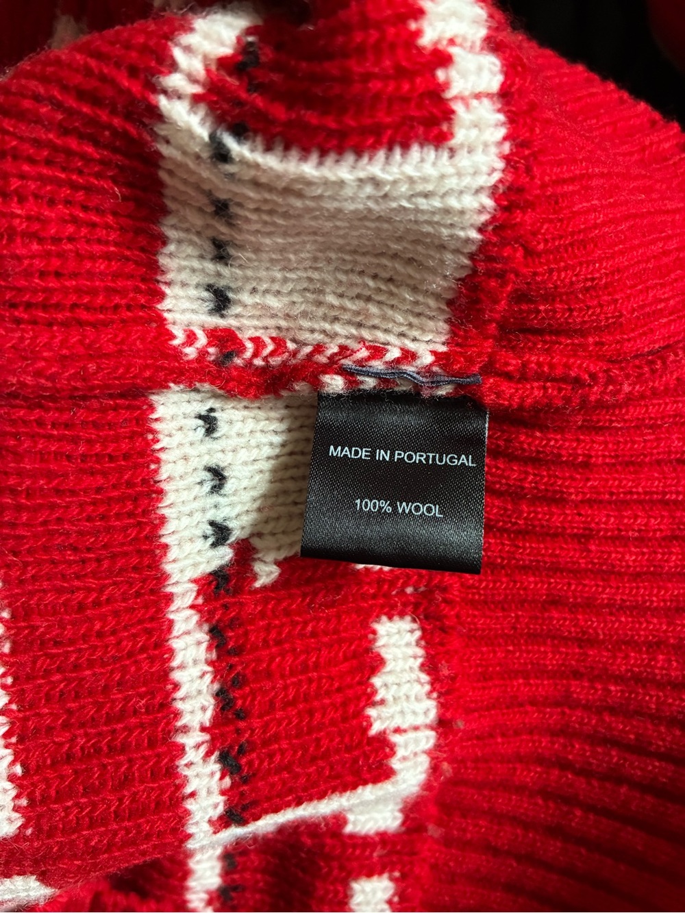 Warm & Wonderful Rowing Blazers Red Diana Edition Sheep Sweater Wool M - Picture 7 of 7